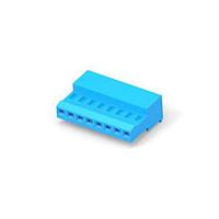 AMP Connectors - TE Connectivity 3-641239-8 Receptacle Assembly 08P MTA100 CONN ASSY BLU LF