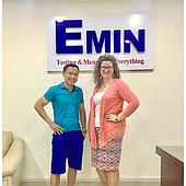 Đại diện hãng Extech-Flir, bà Doris Klein tới thăm chính thức EMIN