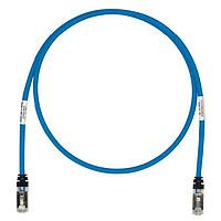 Panduit STP6X10BU Cat 6a Copper Patch Cord, Cat6A, Blue S/FTP Ca