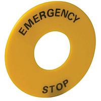 Altech 2LP66 Legend Legend Plate RED Emergency stop