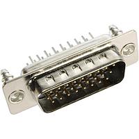 HARTING 09562617712 High Density D-Sub Connectors 26P MALE STRT PCB 4-40 UNC PL3 PLATING