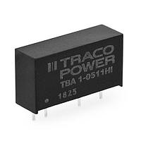 TRACO Power TBA 1-1219HI Isolated Encapsulated SIP-7; 1W Output 1 (Vdc): 9