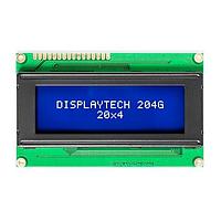 Displaytech 204G CC BC-3LP LCD Character Display Modules 20x4 Char Display STN Blue 6 oclock