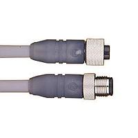 Alpha Wire AW0800103 SL355 Sensor Cables / Actuator Cables 24AWG 08 POLE SLATE 0.6M M12-A FEMALE