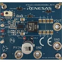 Intersil RTKA211650DE0000BU Voltage Regulator - Switching Regulator RAA211650 60V 5A Integrated Switching Regulator Evaluation Board