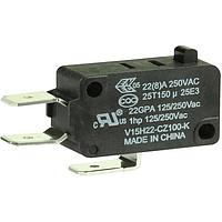 Honeywell V15T16-CZ100-K Micro Switch Pin Plunger 16A @250VAC SPDT