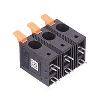 Weidmuller 2491900000 Fixed Terminal Blocks LUF 15.00/03/90 5.0SN BK BX