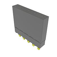 Samtec ESW-105-12-G-S Stackthrough .100" Elevated Socket Strip