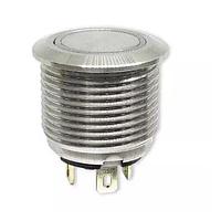 Dailywell MPB16T-A1FE-6-JR-0V Pushbutton Switches 16mm Low current Metal Pushbutton  Switches  50mA/12VDC