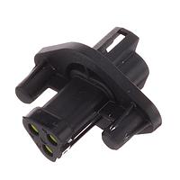 Amphenol SINE Systems AT04-3P-PM14 Connectors 3 Pin Rcpt Panel Mnt SelfThread Bk Sl Ca