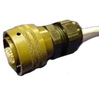 Amphenol Socapex RJF6G Circular Plug w/Plastic Gland Olive Drab