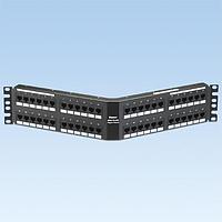 Panduit DPA486X88TGY Patch Panels Punchdown Patch Panel Cat6A Angled 4