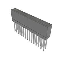 Samtec ESQ-115-14-L-D Sockets Elevated Socket Strip