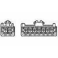 AMP Connectors - TE Connectivity 917693-4 Automotive Connectors 2.5 S.D.L PLUG HSG 9P YELLOW