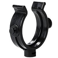 HellermannTyton 161-64010 Spiral Wrap Helawrap, Accessory Clip, HWCLIP30, 1-1/4" Dia, PA66HIRHS, Black, 50/pkg