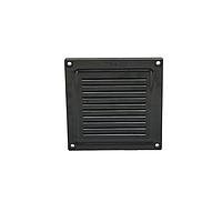 Bud Industries IPV-65100-B Vent IP65 Rectangular Vent, Black 5.3 x 5.3 x 0.3" (Fits 100x100mm)