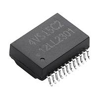 Eaton LAN4VSOPS24151C2 LAN Transformers LAN PoE Txfmr, 5G BASE-T, 150uH, Open Hdr, Single Port, 24 pins, 1500Vac