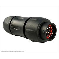 Eaton Souriau-Sunbank UTS1JC1412P Receptacles 12P Pin Recept Sz 14 Cable Mnt Backshell