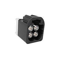 Amphenol RF FM4-NASP-PCB-1 Connectors FAKRA ST PCB-PLG T/H KEYCODE A