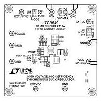 Analog Devices DC2112A Voltage Regulator - Switching Regulator 60V, 4A Sync Buck Reg w/ R2R Progmable O