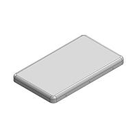 Masach Tech MS378-10C-NS EMI/RFI Shield Cover, Two-Piece 38.4 x 22.2 x 2.7mm Two-piece Drawn-Seamless RF Shield/EMI Shield COVER (Nickel-Silver)