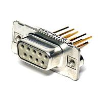 Amphenol CONEC 164A10419X Receptacle 9P DSUB SOCKET STRT WIRE WRAP THRU-HOLE