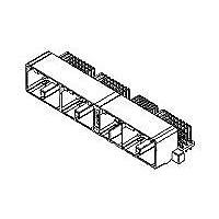AMP Connectors - TE Connectivity 179686-6 Connectors 040/070-2 HD HYB CAP ASY 104P