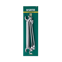 SATA 09032 3PC SAE FLARE NUT WRENCH SET (3 pc/set)