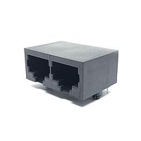 EDAC A00-216-260-450 Modular 2 PORT RT ANGLE CAT 5 GOLD FLASH