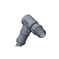 Amphenol LTW 8P-03BMMM-SR7B02 Sensor Cables / Actuator Cables M8 Circular Metric Connector, A Code, Plastic, 3A, 03 pins, Male Connector, Male Contact, Right Angle, Screw Thread, Overmolded, Length 2000mm, IP67 Mated