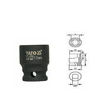Yato YT-3764 Hexagonal impact socket (20mm)