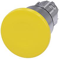 SIEMENS A6X30138935 Mushroom MUSHROOM PUSHBUTTON. 40MM. YELLOW