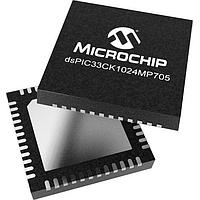 Microchip Technology dsPIC33CK1024MP705-E/M7 Digital Signal Processors & Controllers - DSP, DSC dsPIC33C 100MHz,1024K Dual Panel Flash,128K RAM,CAN-FD,OpAmps,12bit ADCs,PWM
