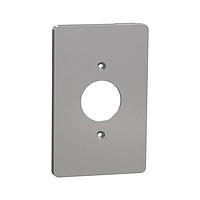 Square D SQWS422001GY Cover Frame 1 G MID+ SINGLE OUTLET WALL PLATE GY