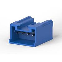 AMP Connectors - TE Connectivity 917724-6 Headers & Wire Housings 2.5MM SDL 4P, HDR ASSY, HIGH, BLUE