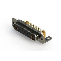 EDAC 630-17W2640-3T4 Mixed Contact D-Sub Connectors Right-angle Power Combo D-Sub Connector