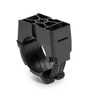 HellermannTyton 151-03989 Cable Clamps PA66HIRHSUV, BLACK, 25/BG