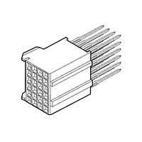 Amphenol FCI 85759-1301LF Receptacles Metral Board Connectors, Backplane Connectors, 4 Row Signal Receptacle, Straight, Press-Fit.