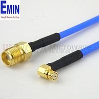 Fairview FMC1321085 SMA Female to RA SMP Female Cable FM-F086 Coax