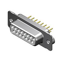 Molex / FCT 173109-0974 Standard Density FCT DSUB STR PC RCPT 09 PN W/CLINCH