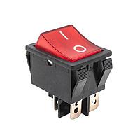 E-Switch R5BBLKREDFF1 High Current Rocker Switch DPST OFF-ON PNL 15A