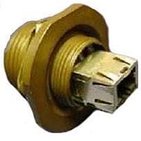 Amphenol Socapex RJFTV71G Field RJF TV JAM NUT RECPT RJ45 OLIVE DRAB CAD