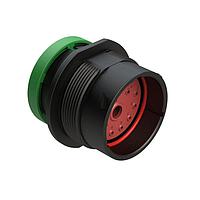 Amphenol SINE Systems AHDP04-24-14PN-BRA Connectors 14 POSITION RECEPT GREEN