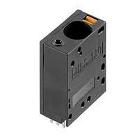 Weidmuller 2491810000 Pluggable Terminal Blocks LUFS 10.00/01/180 5.0SN BK BX