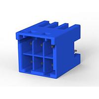 AMP Connectors - TE Connectivity 2-1971906-3 Shrouded GI CONN 3.3 HEADER ASSY 6P