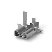 AMP Connectors - TE Connectivity 2238209-3 Terminals 250 FASTON,FLAG,REC.,22-12 AWG,PTBR