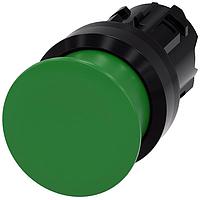SIEMENS A6X30136571 Mushroom MUSHROOM PUSHBUTTON. 30MM. GREEN