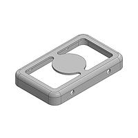 Masach Tech MS148-10F-NS EMI/RFI Shield Frame, Two-Piece 14.8 x 8.9 x 2mm Two-piece Drawn-Seamless RF Shield/EMI Shield FRAME (Nickel-Silver)