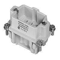 Amphenol Tuchel C146-10A006-000-1 Inserts Pin Insert 6 Way Heavy Mate