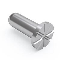 Mill-Max 1480-7-00-80-00-00-03-0 Terminal Pin, Surface Mount Surface Mount Pin, .625" Long Slotted Base, .080" Diameter Tail